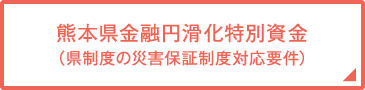 熊本県金融円滑化特別資金（県制度の災害保証制度対応要件）