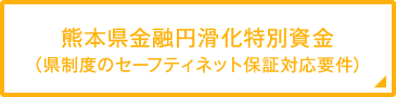 熊本県金融円滑化特別資金（県制度のセーフティネット保証対応要件）